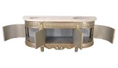 Essex Platine 84 Inch Double Vanity