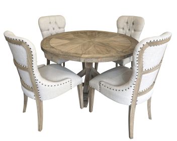 Farmhouse Console Wine Rack White Chalk Finish and Natural Top