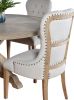 Farmhouse Console Wine Rack White Chalk Finish and Natural Top