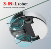 PSK10   automatic cleaning sweeping robot Wi-Fi connection automatic charging compatible with Alexa / APP gyroscope navigation 2.5h 3000pa powerful du