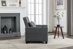 Futon Chair Bed Convertible Chair 3-in-1 Pull Out Sleeper Chair Beds with USB Ports,Wear-resistant and Anti-scratch