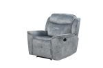 ACME Mariana Recliner, Silver Gray Fabric 55032