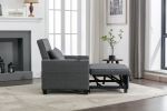 Futon Chair Bed Convertible Chair 3-in-1 Pull Out Sleeper Chair Beds with USB Ports,Wear-resistant and Anti-scratch