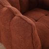 Soft Bean Bag Chair with High Resilient Foam(Chips)for living room and bedroom,Comfortable Square Lazy Sofa with Footstool, Cover for Adults to Gaming