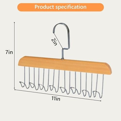 3Pcs Bra Hangers For Closet Organizer, All In One Hanger - 360 Rotating, Tank Top Hanger With 8 Hooks, Bra Organizer, Space Saving Closet Organizer Fo