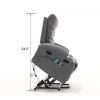 21"seat width,large size Electric Power Lift Recliner Chair Sofa for Elderly, 8 point vibration Massage and lumber heat, Remote Control