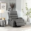 21"seat width,large size Electric Power Lift Recliner Chair Sofa for Elderly, 8 point vibration Massage and lumber heat, Remote Control