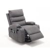 21"seat width,large size Electric Power Lift Recliner Chair Sofa for Elderly, 8 point vibration Massage and lumber heat, Remote Control