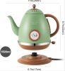 PSE303 1500W Electric kettle instrument type dial thermometer kettle electric kettle 1.5L gooseneck coffee teapot 360 degree rotating base separation
