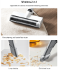 PSQ60 Home wireless vacuum cleaner corless handheld vacuum cleaner 160W / 11 Kpa battery 2200 mAh endurance 35 minutes SUUS + HEPA filter